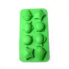 Molde de gelo oceânico de 8 cavidades molde de cubo de gelo de silicone formato de criatura marinha ferramentas para fazer gelo molde para confeitaria