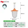 Guohu Lighting Luz LED Antiexplosiva 100W Iluminación para Taller Fábrica Almacén Luz Antiexplosiva Tri-Prueba Montada en Techo