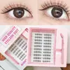 Cílios Postiços Mais Vendidos Estilo Fino Grupo de Meninas 3.0 Conjunto de Cola Maquiagem para Olhos Atmosfera Maquiagem Natural Padrão Comércio Exterior