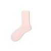 Calcetines Largos de Algodón para Mujer, Calcetines Holgados de Tubo Medio-Alto, Calcetines de Algodón Transpirables Versátiles de Color Sólido, Calcetines Antibacterianos de Tubo de Longitud Media Resistentes a los Olores