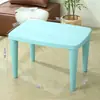 Venda Direta de Fábrica Mesa Plástica Doméstica para Estudo, Mesinha de Café para Sala de Estar, Mesa de Aprendizado e Escrita para Bebês e Crianças do Jardim de Infância