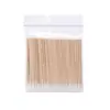 Hisopo de Algodón Especial con Punta para Bordado Belleza Pestañas Maquillaje de Belleza Boca Puntiaguda Ceja Niebla Ceja Flotante Labios Delineador de Ojos Hisopo de Algodón de Madera de Cabeza Única