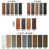 Cubierta Compuesta de Plástico y Madera Anticorrosiva para Exteriores Terraza Autoinstalable Piso de Madera Maciza Tablero para Exterior de PVC Balcón Patio Jardín