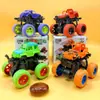 Vehículo todoterreno de cuatro ruedas con inercia para niños transfronterizo Amortiguador Niño Juguete artificial Stunt Swing Modelo de coche Bigfoot