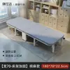 Cama plegable para descanso a la hora de comer, cama simple para siesta de una persona en la oficina, cama de madera portátil para cuidado del hogar