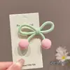 Presilha de Cabelo Laço Estilo Gummy Fofa para Meninas Colorida Peixe Pequeno Lateral Penteado Doce Acessórios de Cabelo