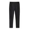 Pantalones de Vestir Elásticos de Nailon de Secado Rápido Nuevos de Verano para Hombre, Pantalones Rectos Finos de Negocios para Hombre para Comercio Transfronterizo