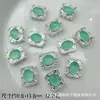 Caja Mágica Mariposa de Diamante Calabaza Corazón Flor Redonda Multicolor Ocho Agujeros Separadores Cuentas DIY Pulsera de Cuentas Accesorios para Collares