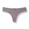 Tanga de algodón puro para mujer, pantalones T, comercio exterior europeo y americano, talla grande, sexy, sin costuras, con lazo, ropa interior deportiva, deseo puro de mujer