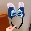 Diadema de Cabeza de Judy de Disney Diadema de Felpa de Conejo y Zanahoria Accesorios para el Cabello para Mujeres Foto en el Parque Zootopia