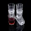 Venta al por mayor de fábrica taza de desayuno de vidrio resistente al calor para el hogar taza de leche taza de jugo taza cuadrada taza octagonal taza para enjuague bucal