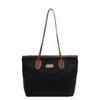 Bolso de mujer de gran capacidad, nuevo bolso de hombro informal, moderno y portátil, de tela, sencillo, para uso diario, 2025