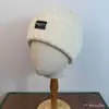 Chapéu de Tricô da Moda para Outono e Inverno, Grande Circunferência da Cabeça, Gorro Quente e Solto Estilo Slouchy, Chapéu de Lã da Moda Japonesa, Chapéu Unissex para Clima Frio