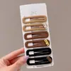 Pinza lateral fresca y dulce en forma de estrella, pinza para el cabello de alta gama estilo dopamina, accesorio para el cabello de pinza para flequillo exquisito y simple