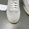 Zapatos casuales para hombre BORBOTIE, nueva colección primavera/otoño 2026, zapatillas deportivas con cordones de piel de ante de vaca BC
