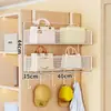 Estante Lateral de Almacenamiento para Armario, Organizador de Bolsas de Gran Capacidad, Estante de Exhibición para Bolsos de Cuero, Organizador Colgante para Bolsos de Dormitorio