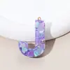 Llavero Popular de Resina DIY de Amazon Letras Inglesas Corazón Lentejuela Pegamento de Cristal Colgante de Joyería Colgante para Bolso