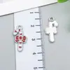 Acessórios para Joias DIY K Branco Gotejamento de Óleo Liga Estrela de Cinco Pontas Coroa Pingente Conjunto Misto de 100 Estilos para Pulseiras e Colares