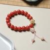 Meomi de carbón DIY pulsera Bodhi rosa degradado joyería fábrica venta al por mayor hombres y mujeres rosario estilo retro decoraciones