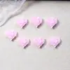 Perla de Imitación Color Macarrón Corazón Rosa Joyería para Uñas Accesorios para Uñas Portátiles Funda para Teléfono Celular Accesorios Pequeños DIY