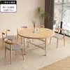 Tablero redondo grande para mesa de comedor en casa, mesa redonda de madera maciza con plato giratorio, tablero redondo vintage para restaurante, hotel, uso comercial