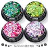 Produtos quentes Amazon transfronteiriços 1+2+3 joias de unha com lantejoulas mistas esmalte em gel para unhas maquiagem glitter atacado