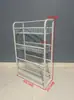 Estante Pequeño Delantero de Caja de Supermercado Estante de Exhibición de Chicles para Tienda de Conveniencia Estante de Exhibición de Artículos Pequeños para Snacks de Farmacia