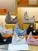 Bags2026 Bolso de Hombro y Axila Texturizado Estilo Nuevo, Bolso Cruzado de Moda para Mujer para el Trabajo, Bolso Clásico de Monograma en Forma de Media Luna
