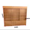 Vitrina de cigarrillos para tienda de conveniencia Vitrina de cigarrillos multifuncional para supermercado integrada con caja registradora Vitrina de madera para cigarrillos y alcohol Tienda de conveniencia pequeña