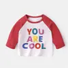 Camiseta de manga larga para bebé, top para bebé, camiseta básica de otoño para niños, ropa de primavera y otoño para niños, ropa para niñas, conjunto de otoño para recién nacidos