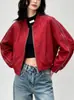 Jaqueta Baseball Nova Moda Outono 2026 para Mulheres, Casual, Estilosa, Que Alonga a Silhueta, Versátil, Jaqueta da Moda Tendência