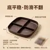 ¡Guau, esta bandeja de frutas es perfecta para la sala de estar!. Presenta un diseño de madera de PP con cuatro compartimentos, lo que le permite organizar neatly frutas secas y productos frescos.. Es ideal para exhibir frutas jugosas y separar artículos húmedos y secos