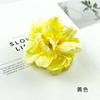 Tela de seda artificial bola de orquídea de nieve flor falsa diy hecho a mano corona material accesorios decoraciones para montaje de auditorio de boda
