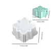 Molde de Resina de Flor DIY Aromaterapia Yeso Tulipán Orquídea Adornos de Flor Jabón Hecho a Mano Vela Molde de Silicona