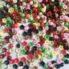 Cuentas Sueltas Populares de Acrílico de Lirio del Valle y Cuentas Espaciadoras Materiales y Accesorios para Hacer Pasadores de Estilo Antiguo con Cuentas Hechos a Mano para Bricolaje
