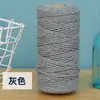 Cuerda de Algodón de Color de 3 mm para Manualidades Trenzado Hecho a Mano Hilo de Algodón Grueso Fino Suave Cuerda para Tapicería 10m/50m/100m No