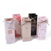 Bolsas de Regalo de Papel Kraft de Alta Gama, Bolsas Comerciales para Compras de Ropa, Bolsas de Regalo para Café y Té con Leche, Se Pueden Imprimir con Logo