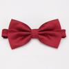 Gravata borboleta transfronteiriça Gravata borboleta de seda Jacquard Destone masculina Gravata borboleta de grão fino de grade escura Gravata borboleta de casamento britânica estilo coreano