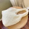 Bolsa de Hombro de Compras Estilo Coreano, Bolso de Mano para el Trabajo, Lonchera Personalizada, Bolso de Mano, Bolso de Mano de Burbujas de Hada Baita
