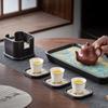 Posavasos absorbente al por mayor Estilo nacional Nuevo Chino retro Juego de té kung fu Soporte para taza de té de secado rápido Posavasos aislante para mesa de té