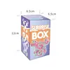 Caja Misteriosa Caja Vacía Venta al por Mayor Evento Caja de Embalaje Caja Misteriosa Año del Dragón Caja de Color Caja de Papel de Dibujos Animados Caja de Regalo Pequeña