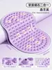 Esterilla de acupresión, funcionamiento ultralento, silicona suave, rellena de líquido, engrosada, para masaje de pies, relajación muscular y terapia de pies, esterilla de fitness