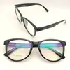Óculos Danyang Venda Direta Estilo Coreano Armação Preta Grande em Tr90 para Homens e Mulheres Lentes Transparentes Lisas Armação para Olhos com Efeito Emagrecedor para Homens