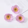 Flores Artificiales de Amapola Flores Falsas Materiales para Manualidades Pinza para el Cabello de Flor de Seda Accesorios para el Cabello Flor de Seda Más Vendida Decoración Transfronteriza para Bodas