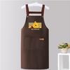 Avental Personalizado para Cozinhar e Cozinha Doméstica Impermeável e à Prova de Óleo Desenho Animado Estilo K Avental Especial para Pintura e Catering Roupas de Trabalho