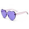 Óculos de Sol Jamie 008 em Formato de Coração Estilo Europeu e Americano Personalizados para Mulheres Lentes Oceânicas Peça Única de PC