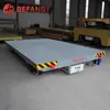 Carrete de cable suministro de energía coche plataforma plana eléctrico transferencia de bobina tierra coche plano taller equipo mecánico manejo pista coche plano