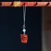 Corrente Criativa para Celular de Jacarandá Yiming Xianyuan Pingente do Zodíaco Pingente Personagem Joia Chaveiro Presente