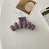 YHJ color nuevo 10cm pintura en aerosol mate forma de ola pinza pasador pinza para el pelo de niña pinza para la parte trasera de la cabeza accesorios para el cabello