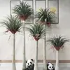 Novo grande piso simulação Yucca árvore de sangue de dragão bonsai árvore barba de dragão decoração de janela planta tropical multi-haste